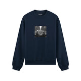 No Requests Oversize Sweatshirt - Lacivert - ön görünüm