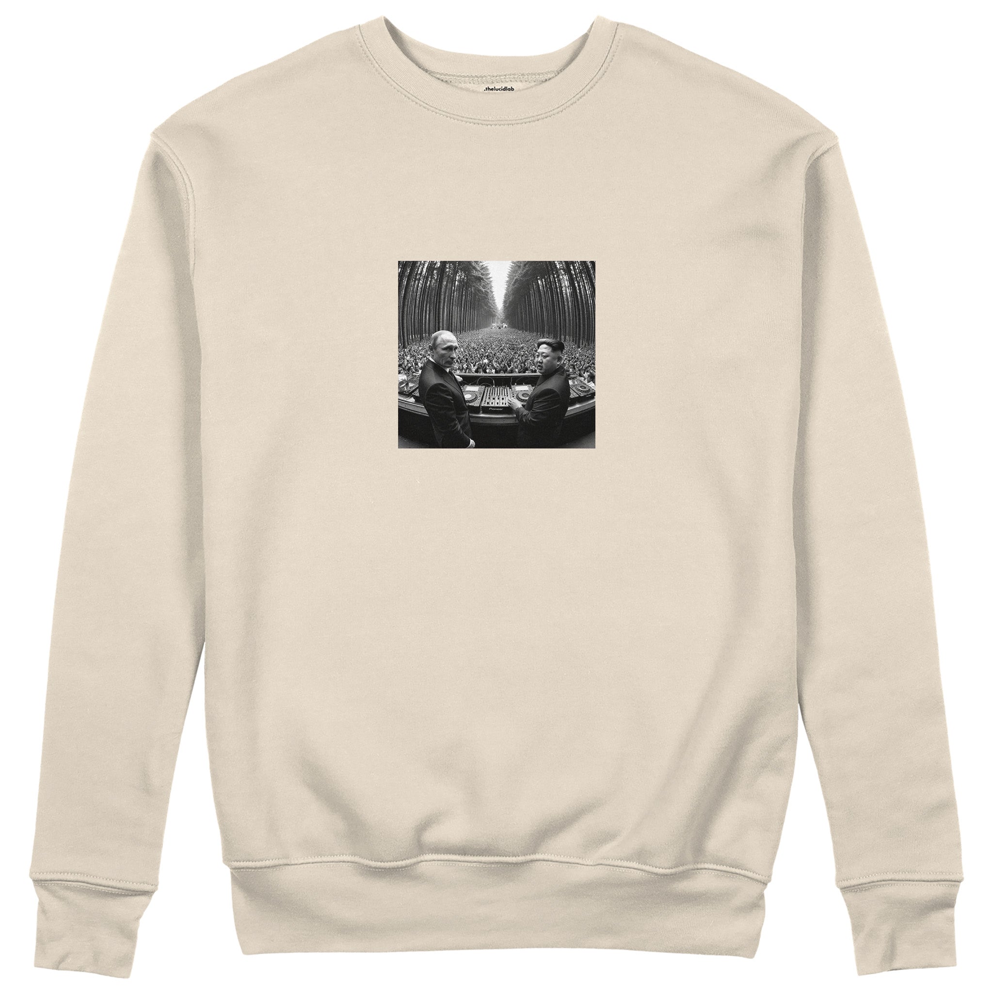 No Requests Sweatshirt - Bej - ön görünüm