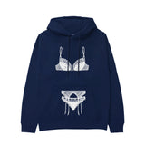 Noir Seduce Hoodie - Lacivert - ön görünüm