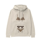 Noir Seduce – Leopard Hoodie - Krem - ön görünüm