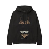 Noir Seduce – Leopard Hoodie - Siyah - ön görünüm