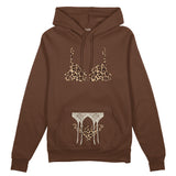 Noir Seduce – Leopard Oversize Hoodie - Kahverengi - ön görünüm