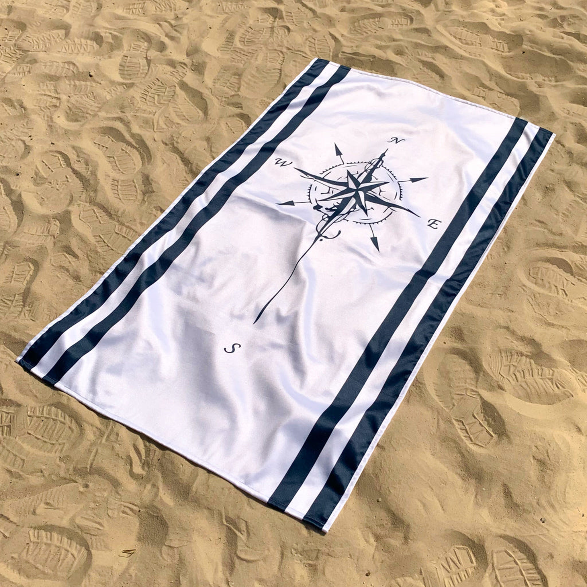 North Star / Pusulalı Plaj Havlusu