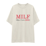 MILF / Man I Love Ferrari Oversize Tişört