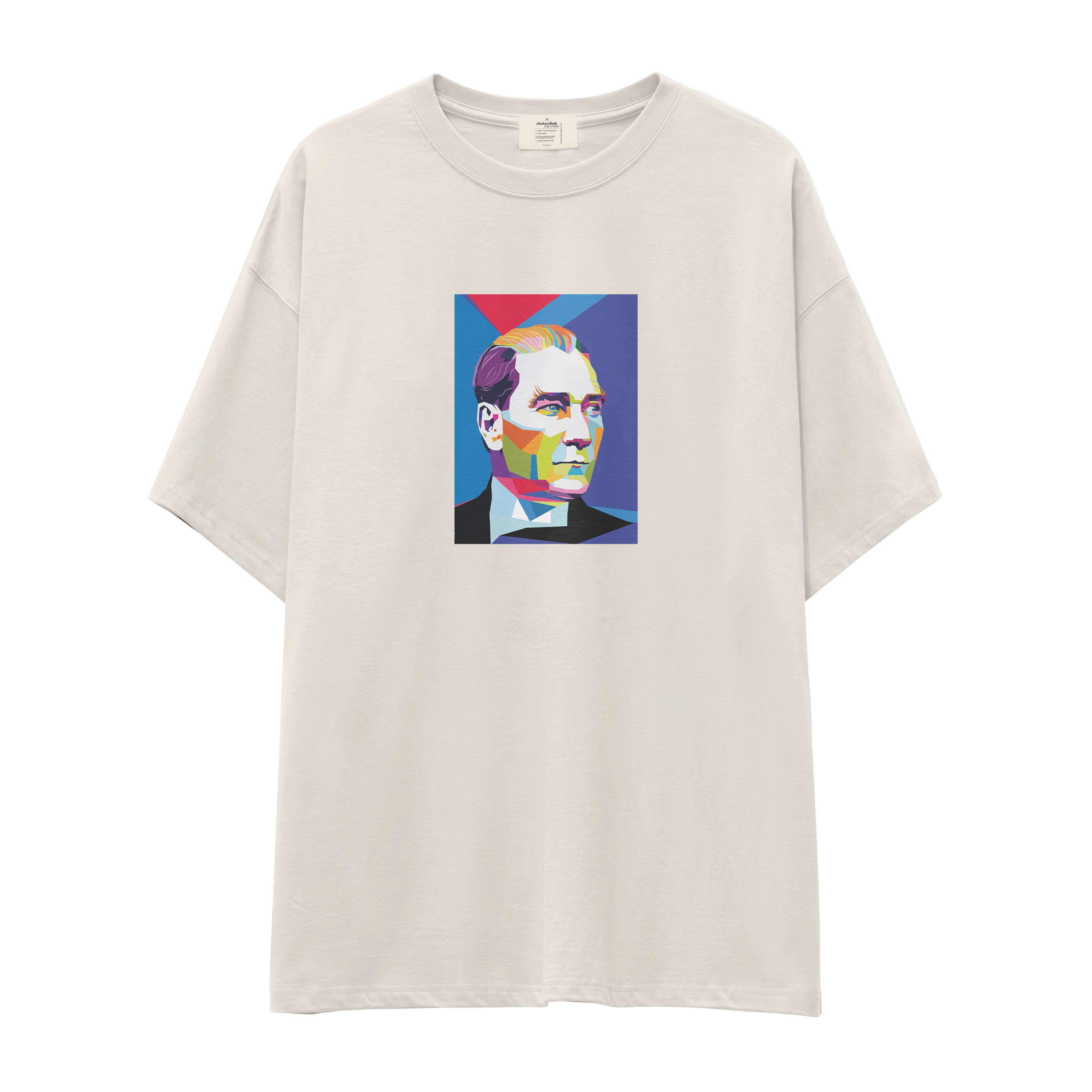 Atatürk Pop Art Oversize Tişört