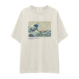 Kanagawa Oki Nami Ura Oversize Tişört
