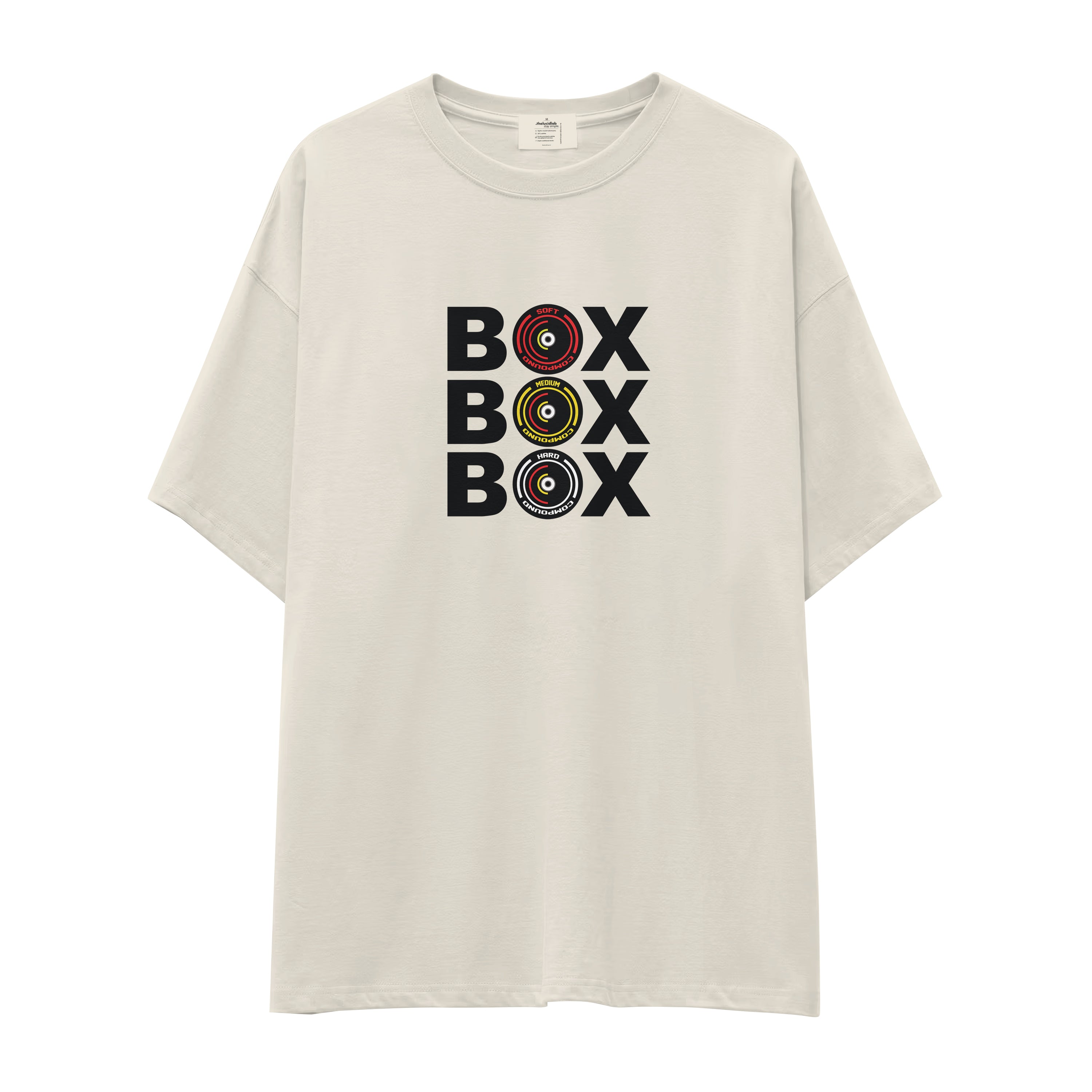 Box Box Box Oversize Tişört