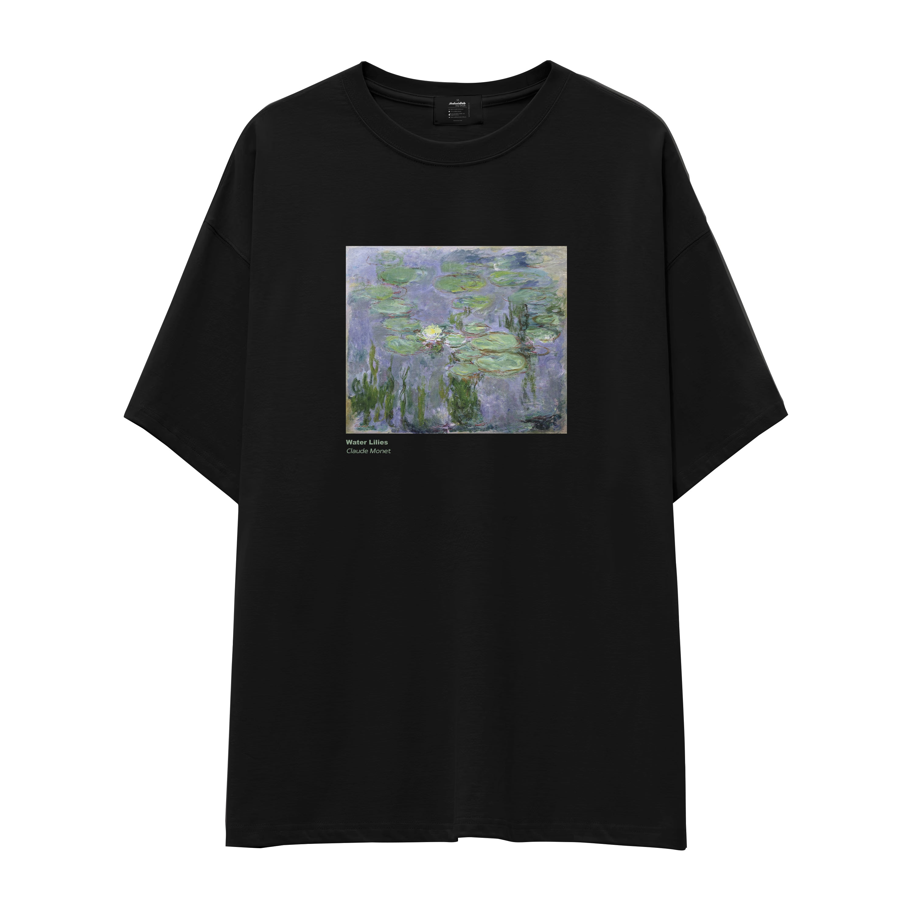 Water Lilies Oversize Tişört