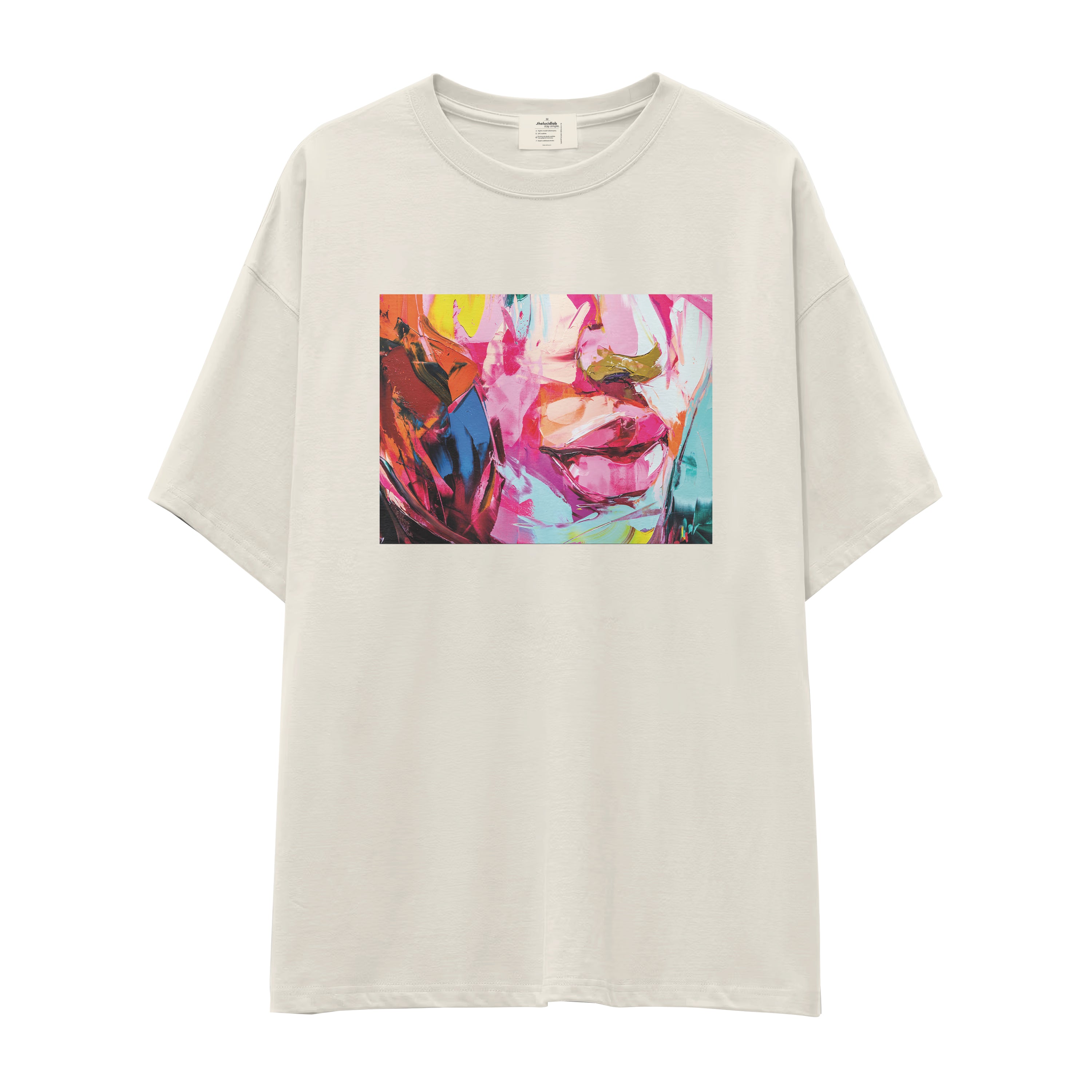 Lips Oversize Tişört
