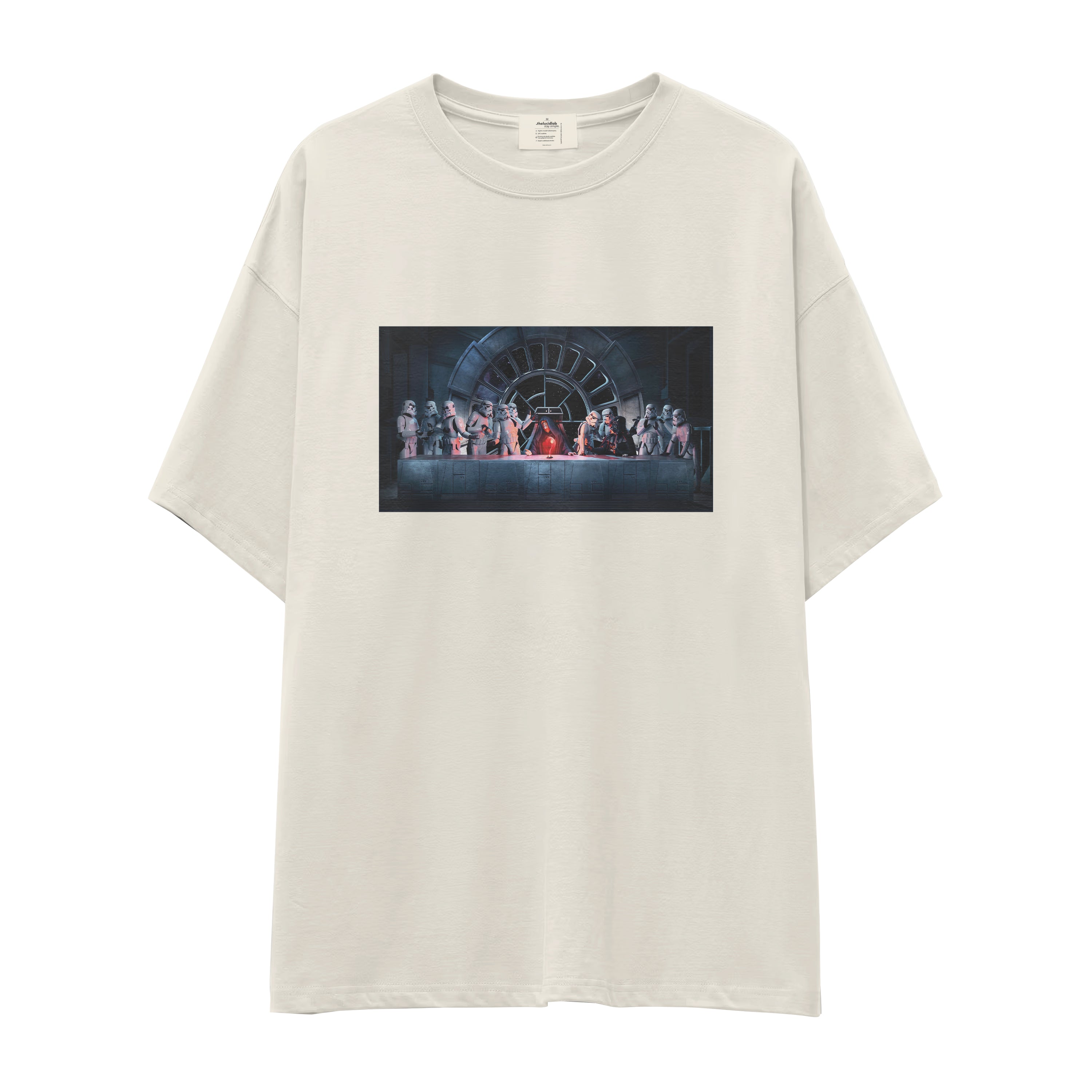 Star Wars Last Supper Oversize Tişört