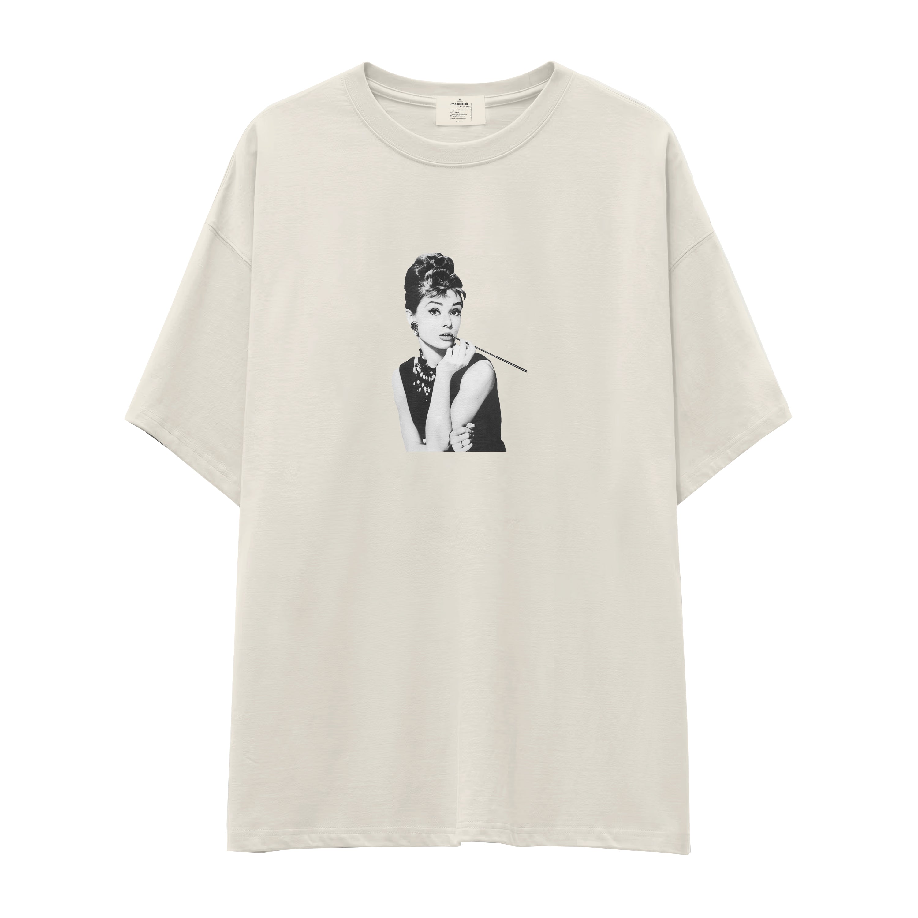 Audrey Hepburn Oversize Tişört