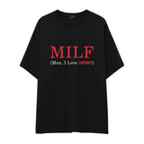 MILF / Man I Love Ferrari Oversize Tişört