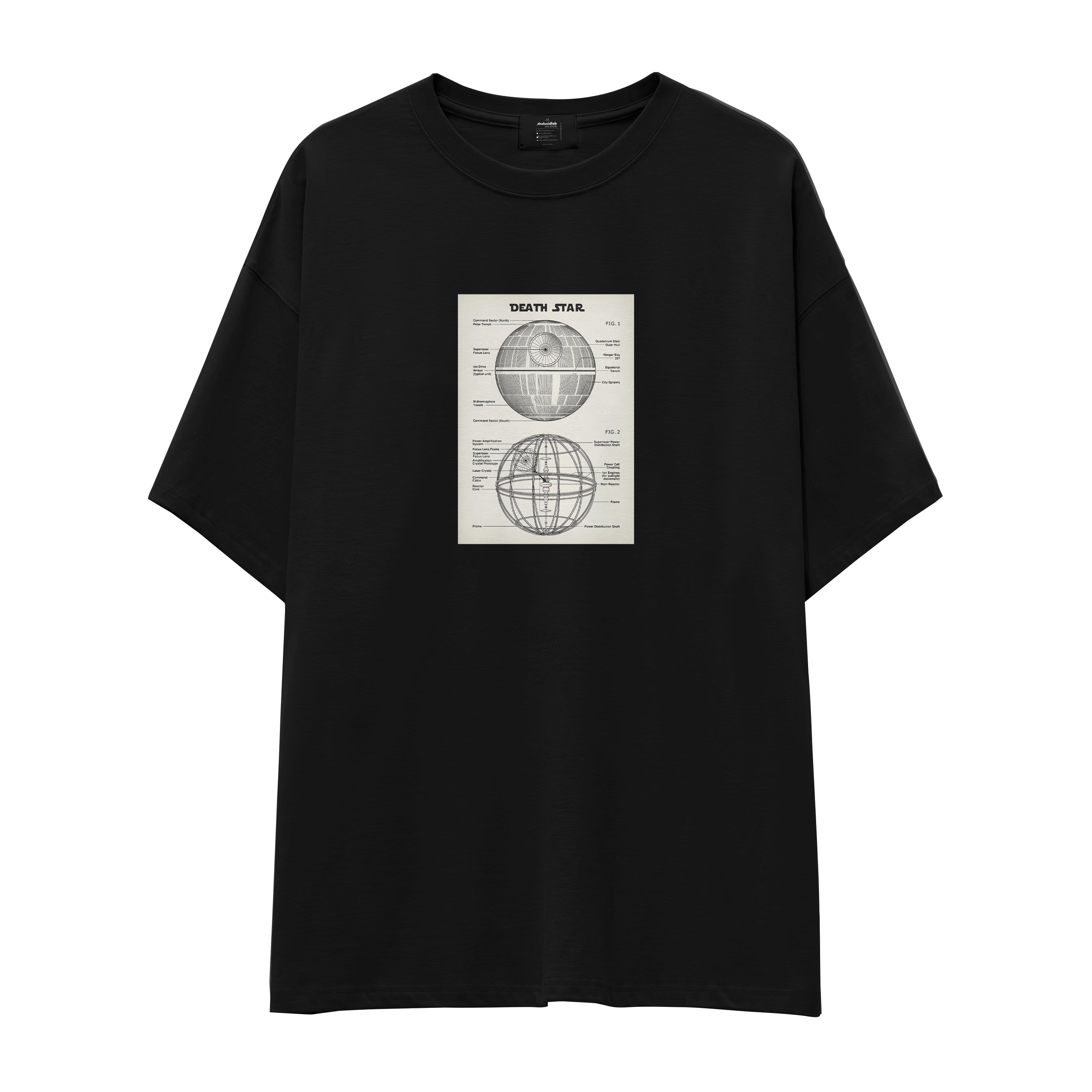Death Star Oversize Tişört