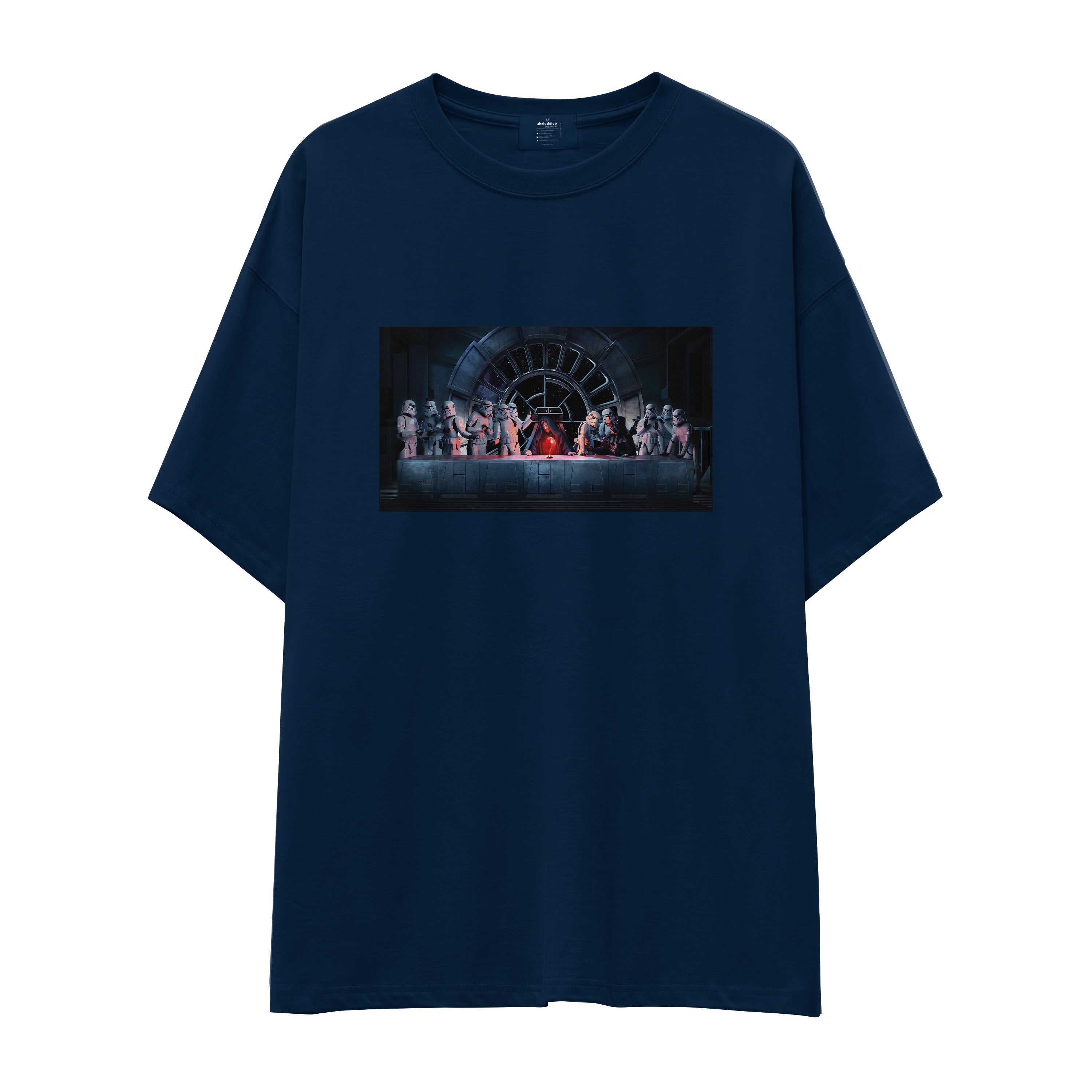 Star Wars Last Supper Oversize Tişört