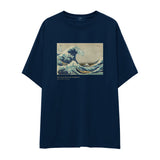 Kanagawa Oki Nami Ura Oversize Tişört