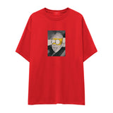 Albert Einstein / Homer Simpson Oversize Tişört