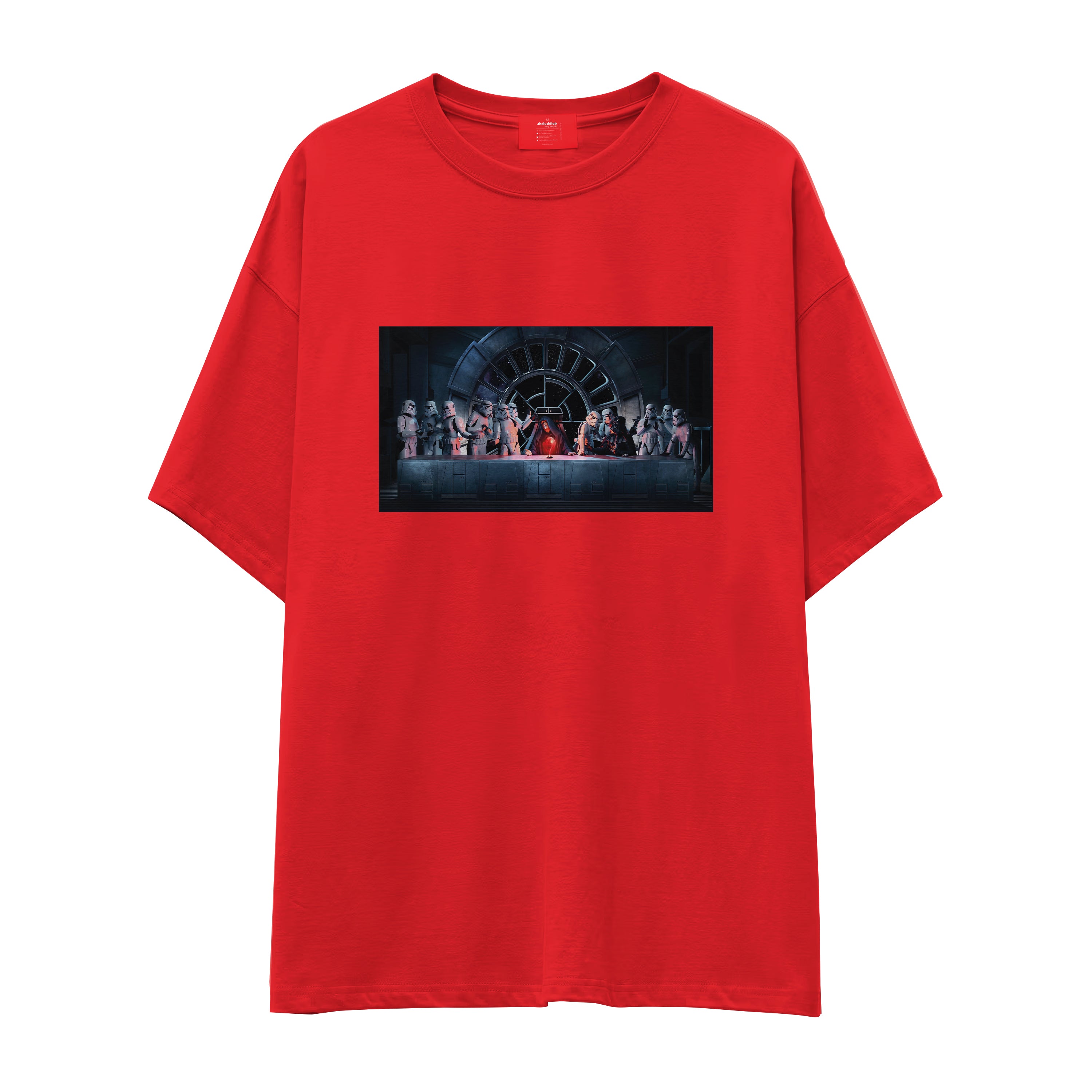 Star Wars Last Supper Oversize Tişört