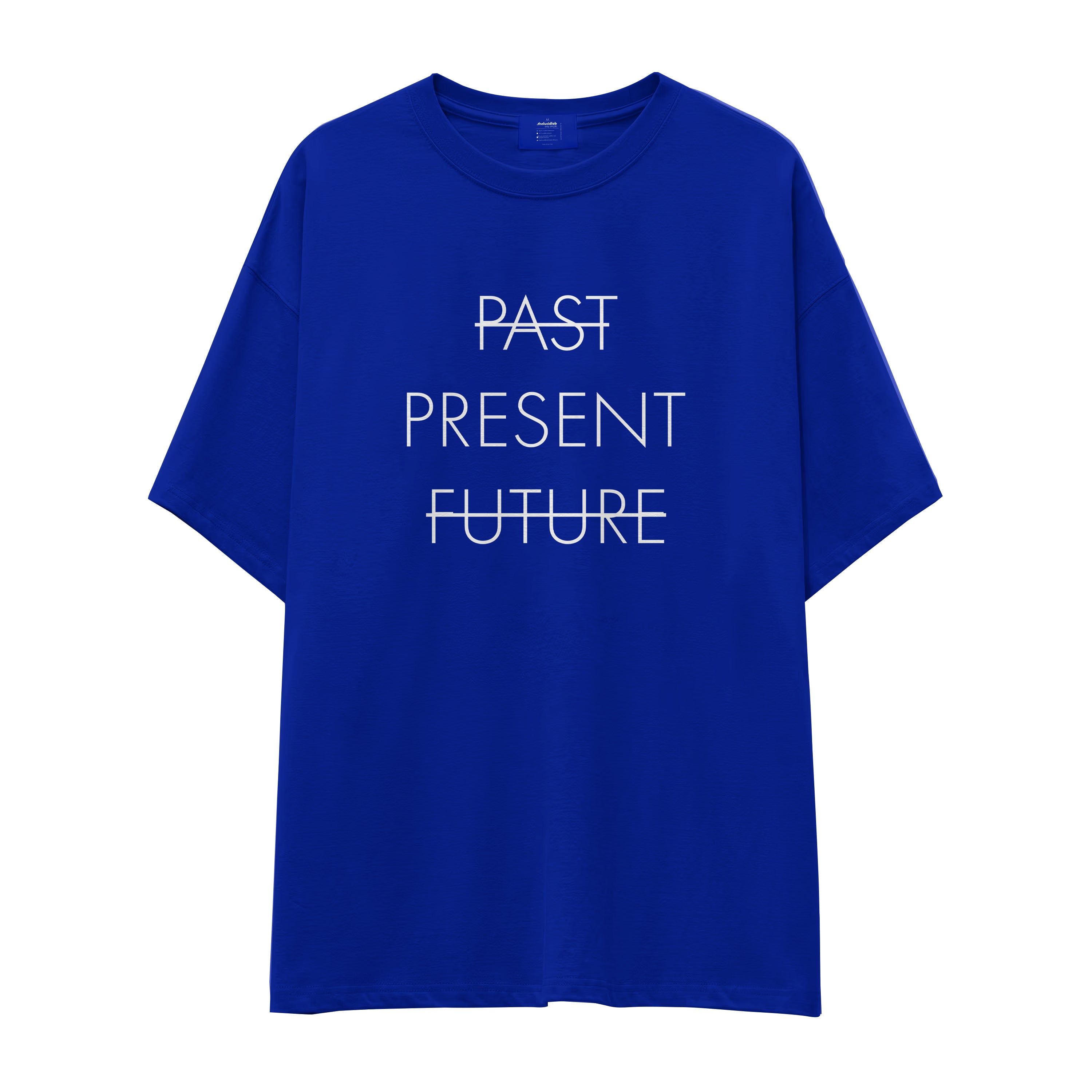 Past Present Future Oversize Tişört