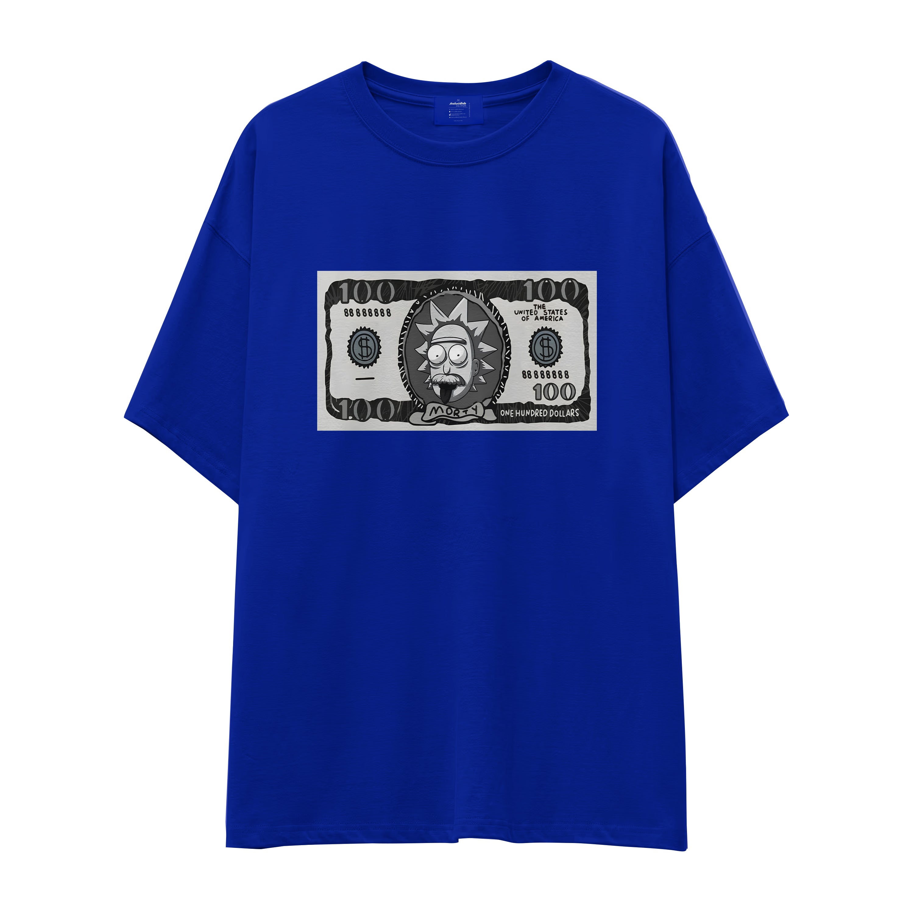 Morty Dollar Oversize Tişört