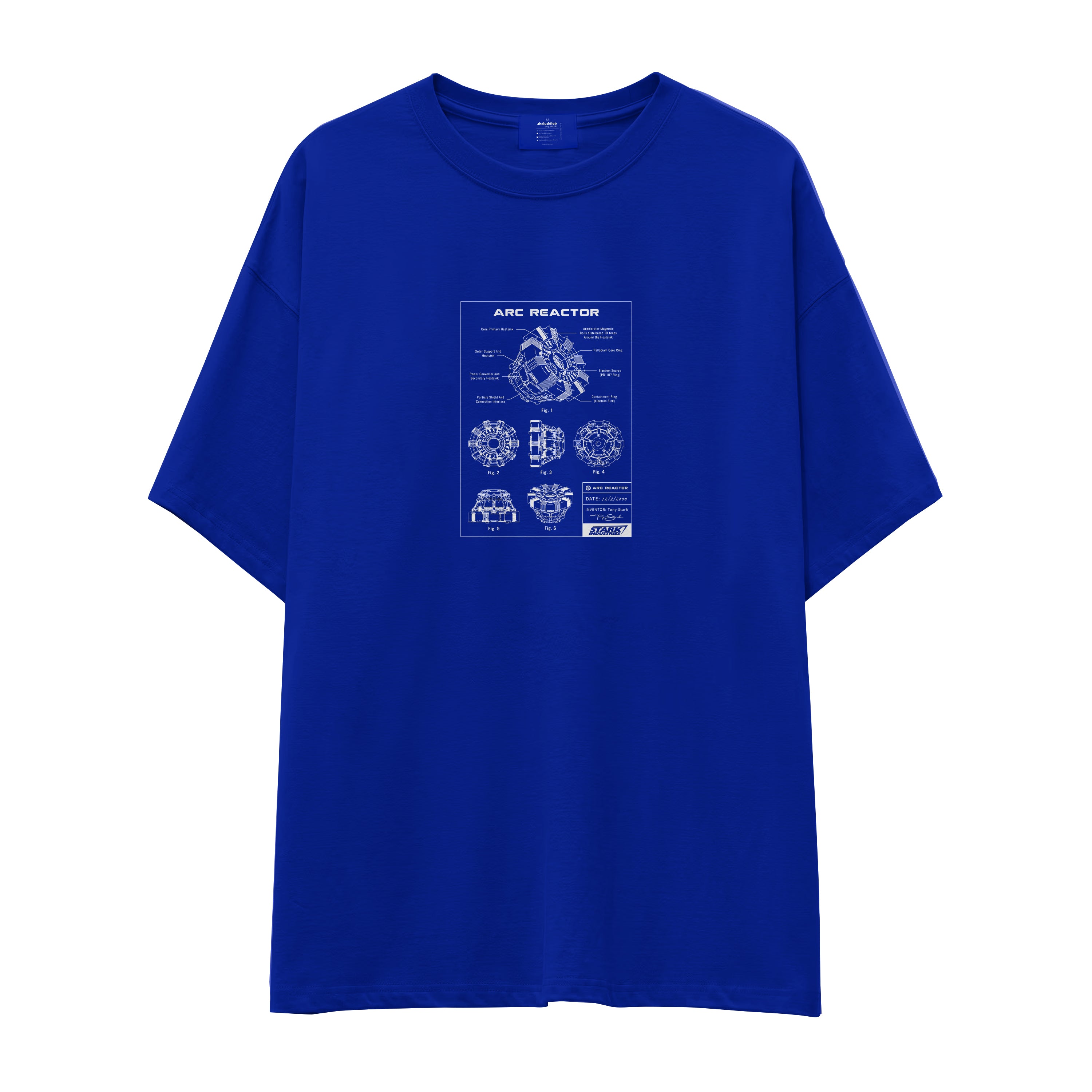 Arc Reactor Oversize Tişört