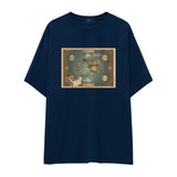 Avatar The Last Airbender Map Oversize Tişört