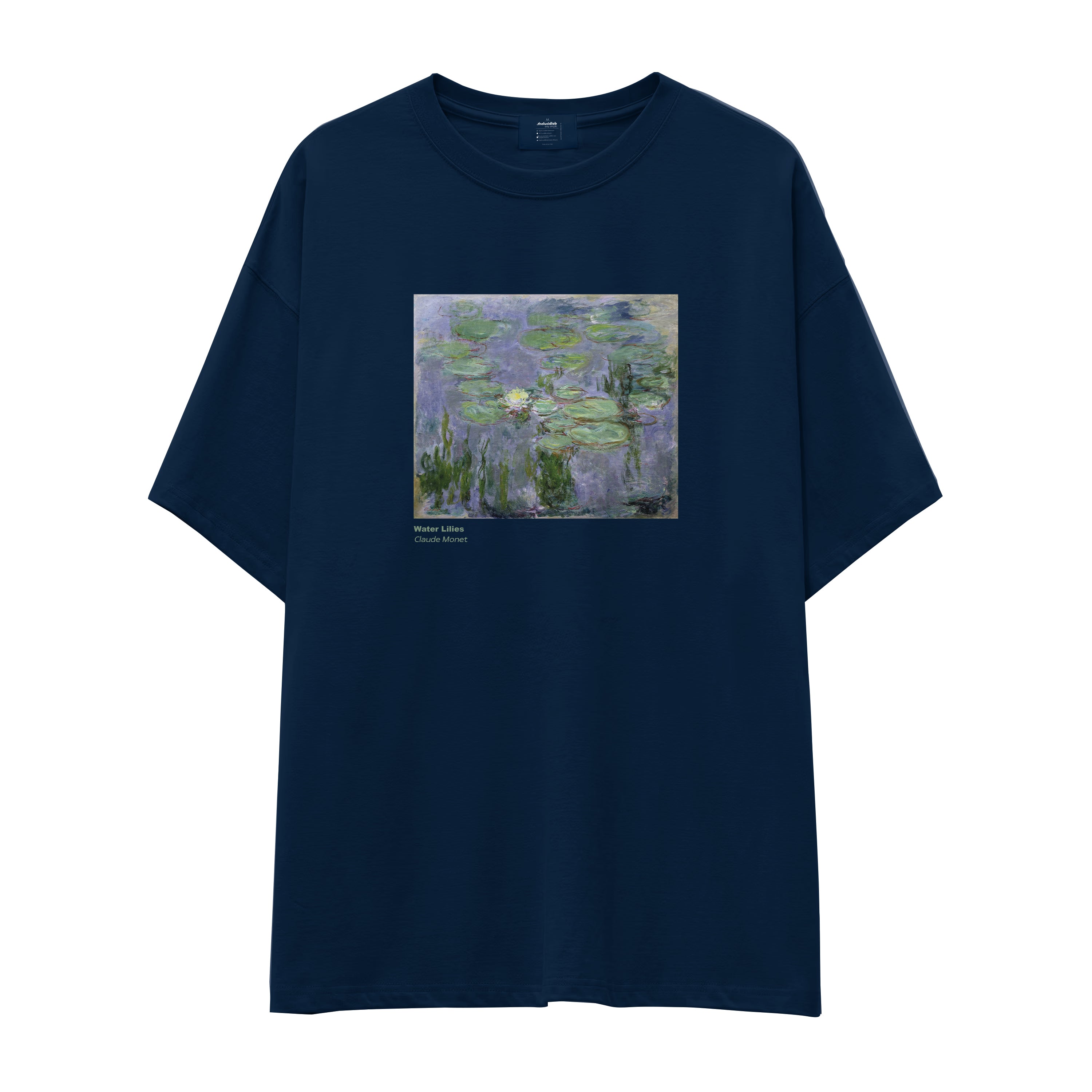 Water Lilies Oversize Tişört