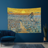 Sower at Sunset Duvar Örtüsü