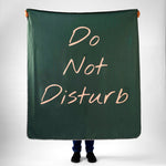 Do Not Disturb Green Polar Tv Battaniyesi