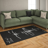 F4U Corsair Chalkboard Halı