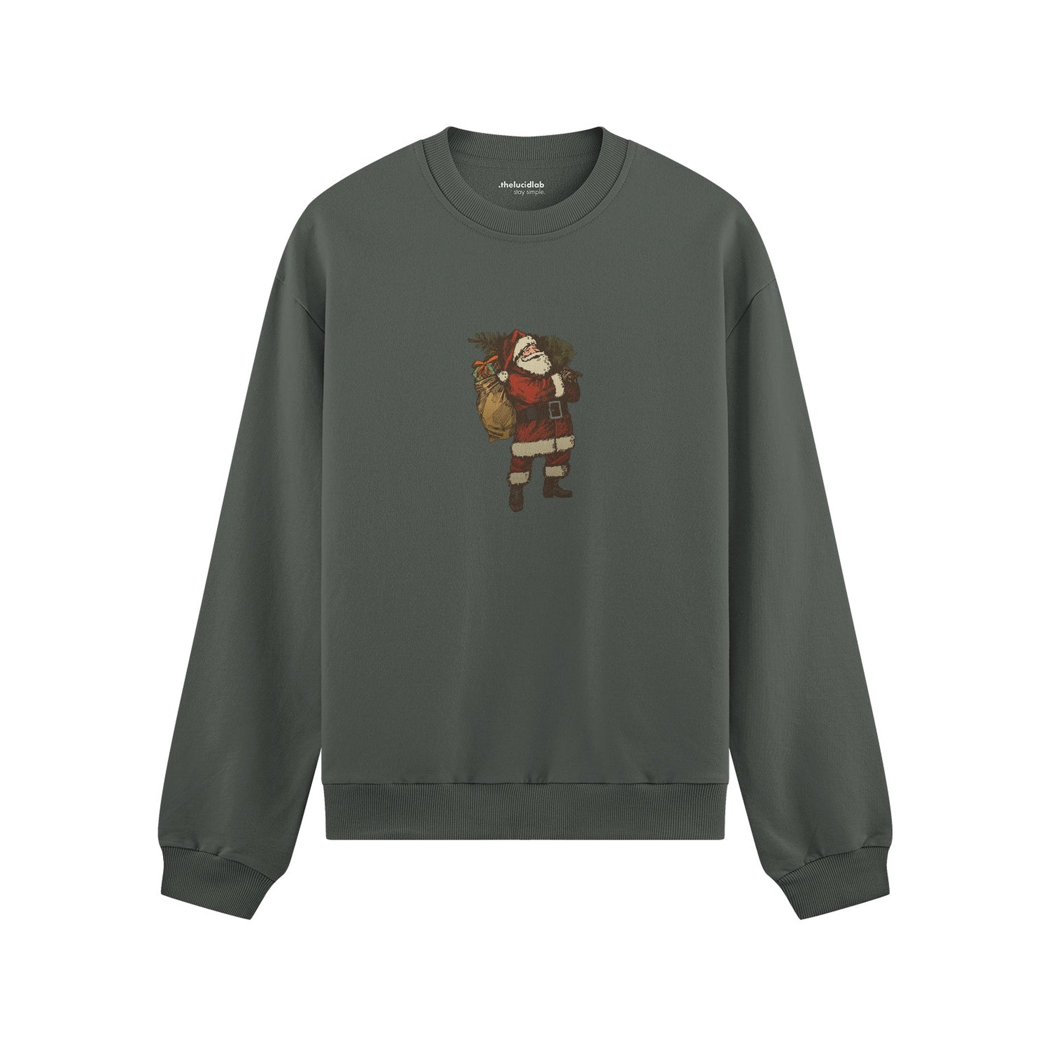 Vintage Santa Oversize Sweatshirt