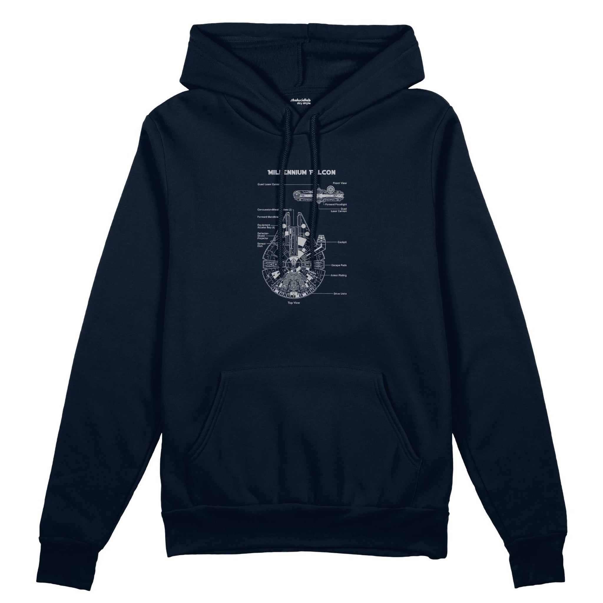 Millennium Falcon Oversize Hoodie
