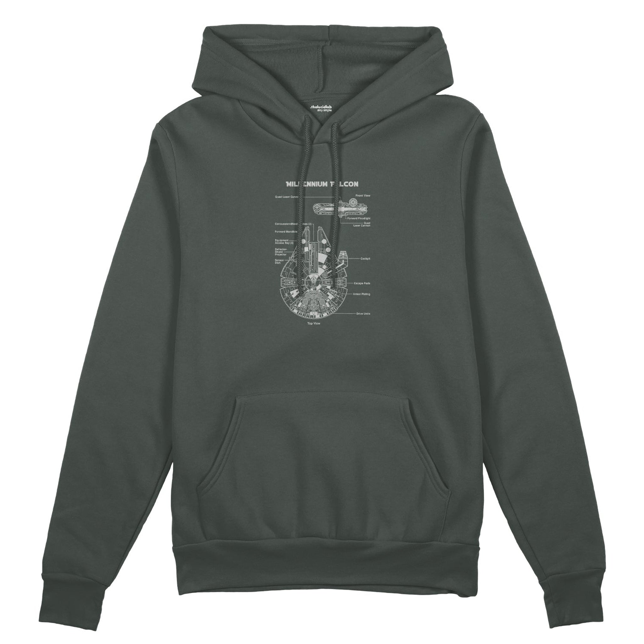 Millennium Falcon Oversize Hoodie
