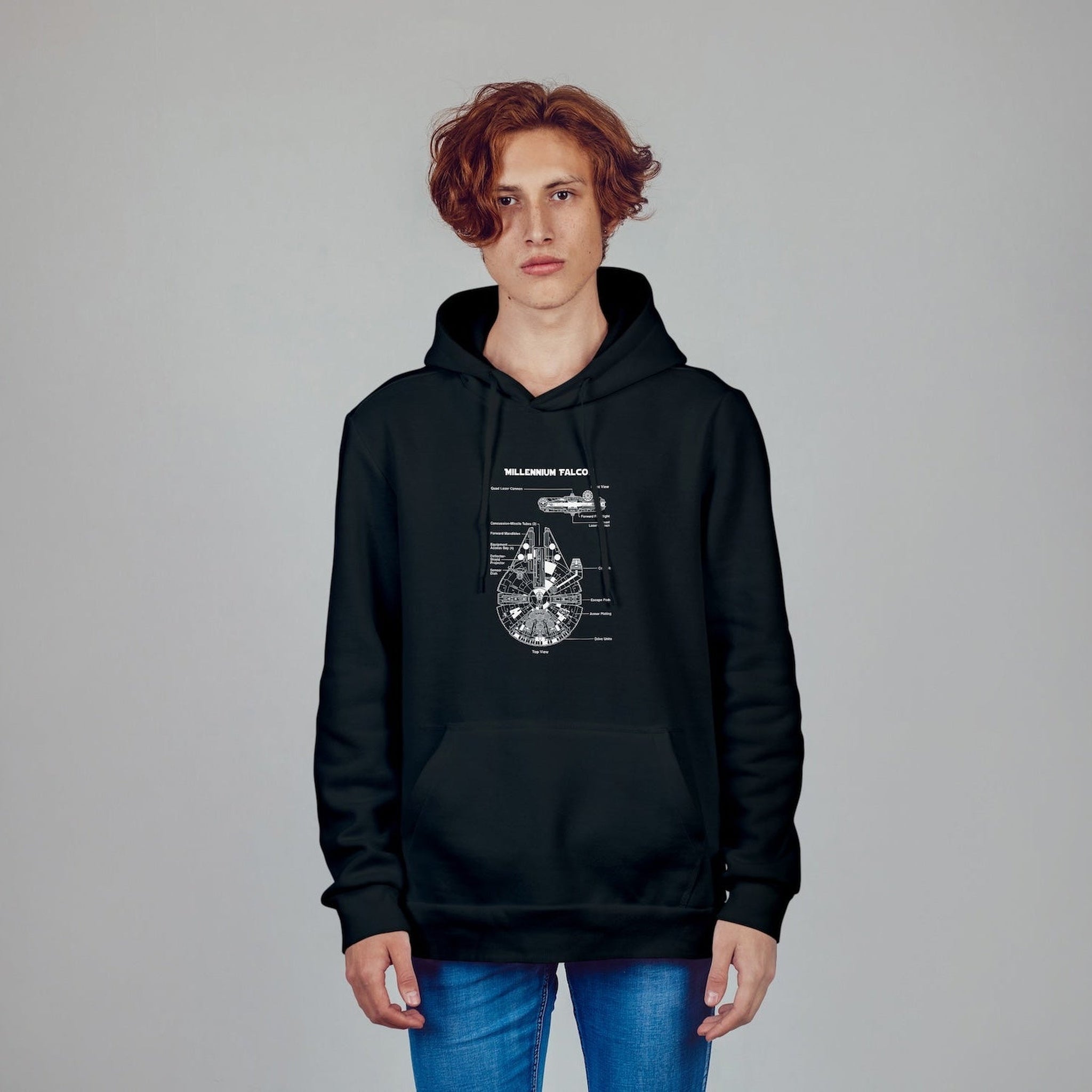 Millennium Falcon Oversize Hoodie