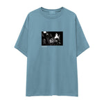 Keith Richards Connecticut 1977 Oversize Tişört