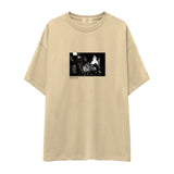 Keith Richards Connecticut 1977 Oversize Tişört