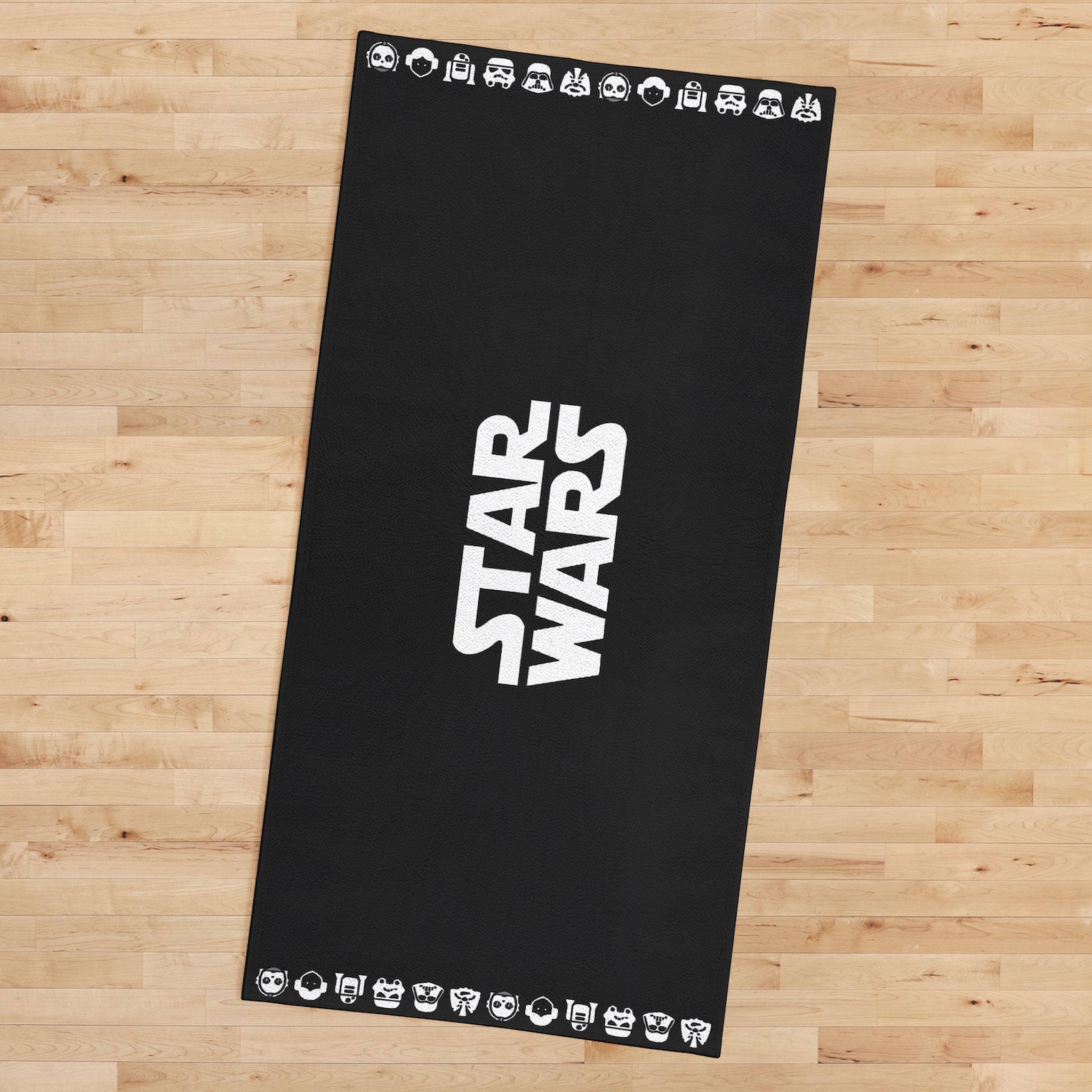 Star Wars B/W Spor Havlusu
