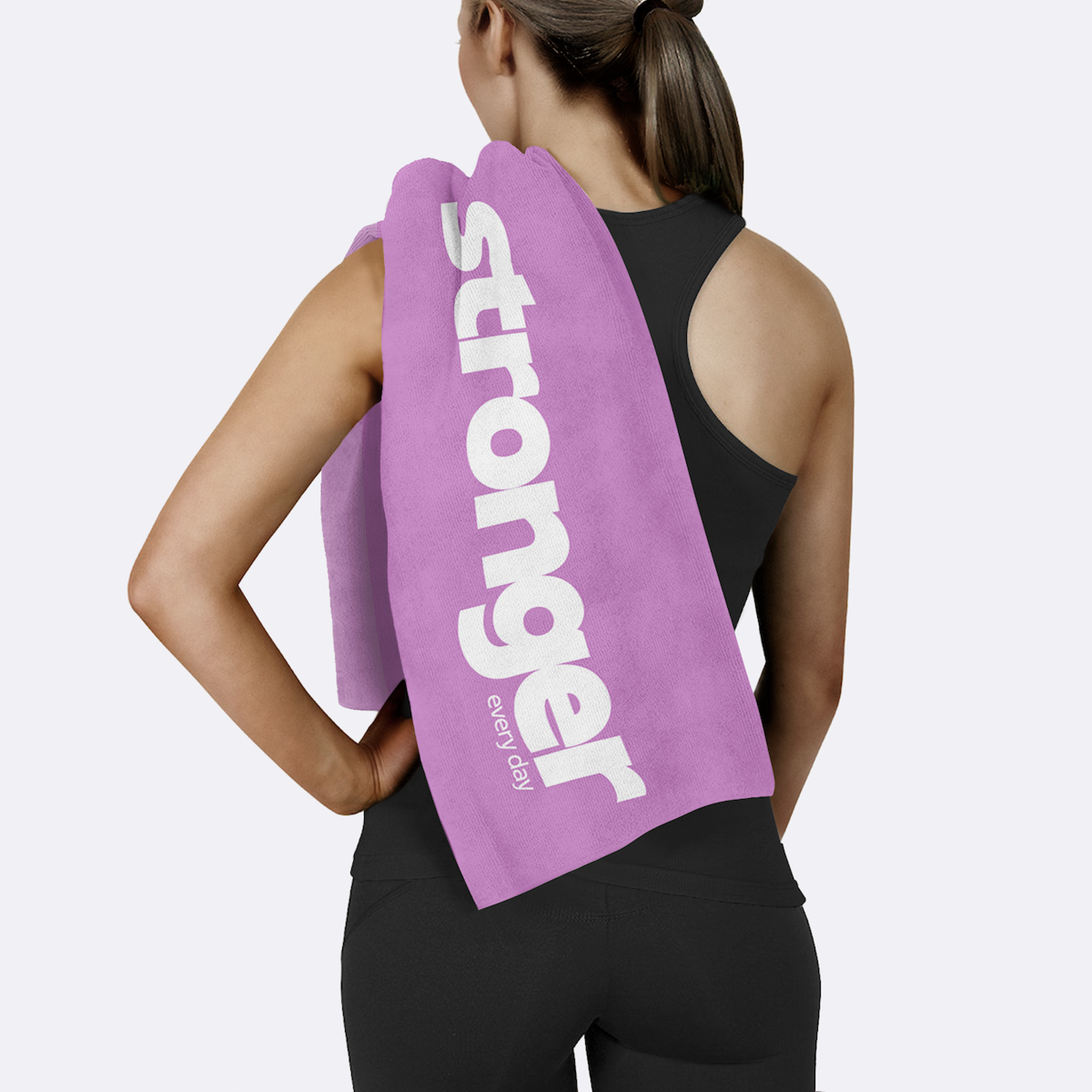 Stronger Every Day Spor Havlusu