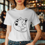 Wine Lover Cat Tişört