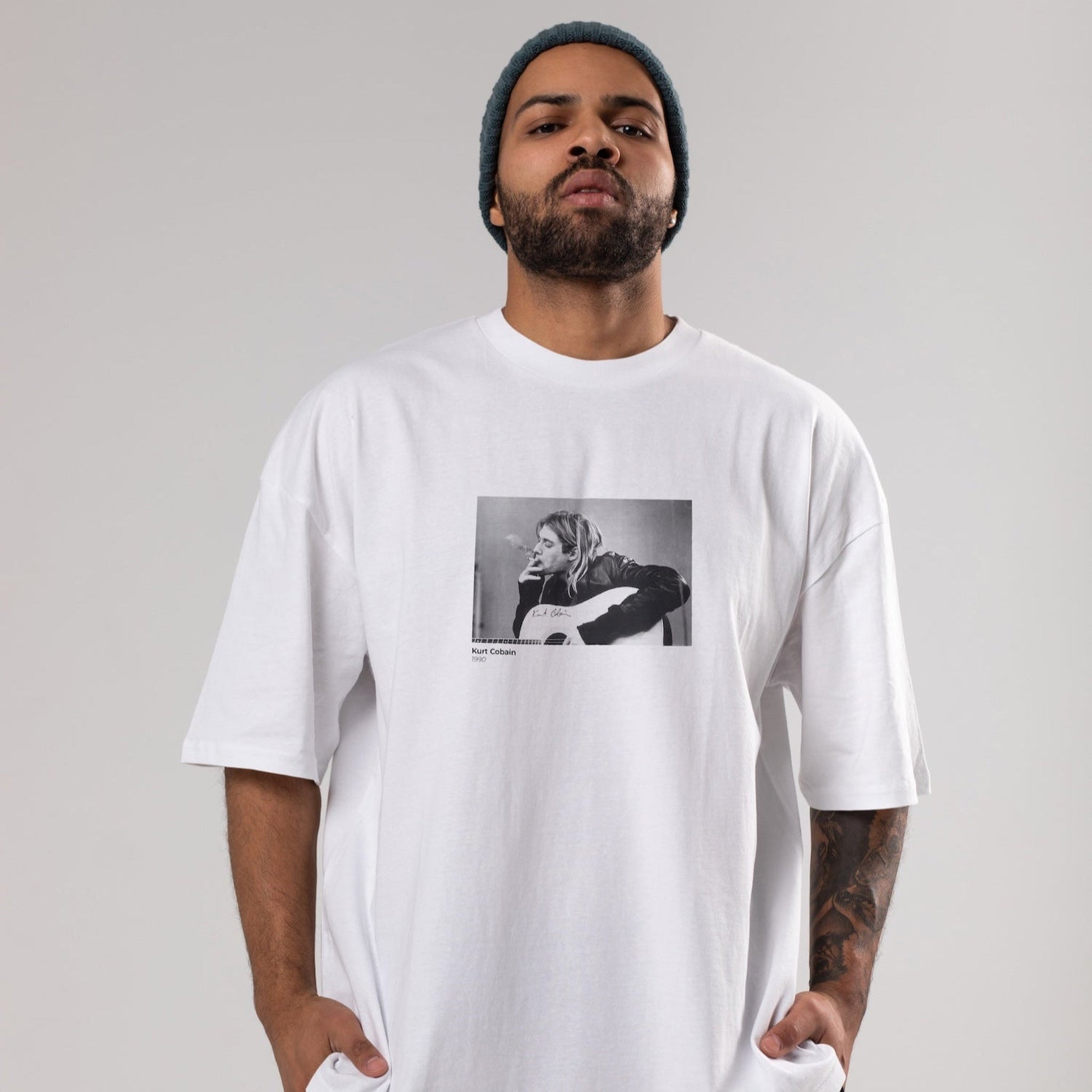 Kurt Cobain 1990 Oversize Tişört
