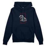 Perspektif Kanagawa Dalgası Oversize Hoodie