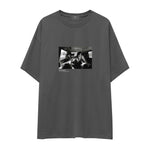 Led Zeppelin Limo Los Angeles 1971 Oversize Tişört