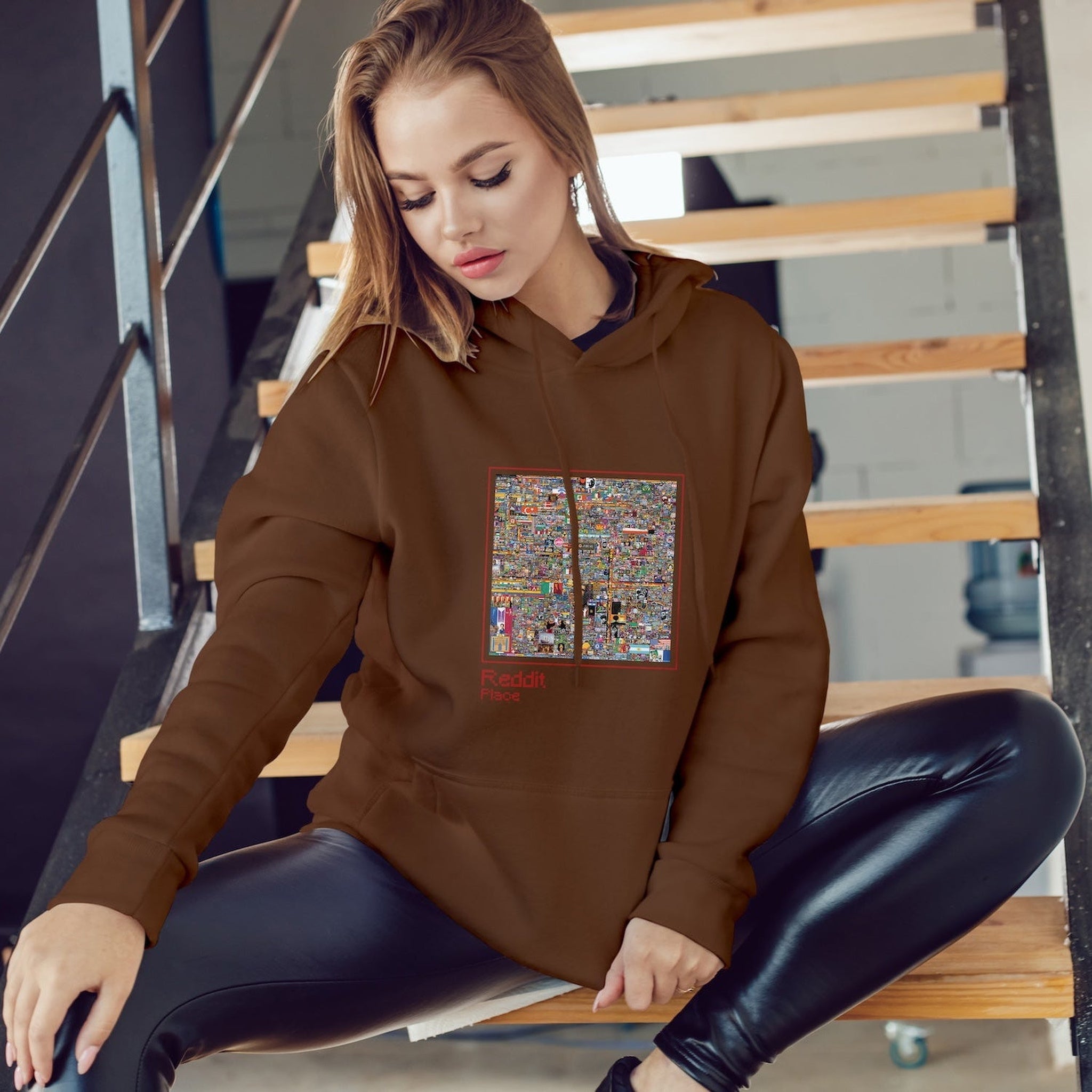 Reddit Place Oversize Hoodie