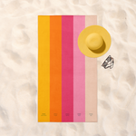 Beach Color Palette Plaj Havlusu