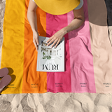 Beach Color Palette Plaj Havlusu