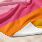 Beach Color Palette Plaj Havlusu