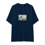 Kanagawa Oki Nami Ura Oversize Tişört