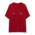 No Bra Oversize Tişört