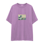 Kanagawa Oki Nami Ura Oversize Tişört