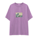 Kanagawa Oki Nami Ura Oversize Tişört