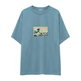 Kanagawa Oki Nami Ura Oversize Tişört
